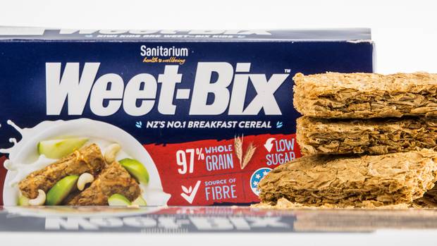 Sanitarium Weet-Bix Cereal. Photo / Greg Bowker 